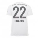 Maillot Bayern Munich NO.22 Gnabry Domicile 2019 2020 Rouge