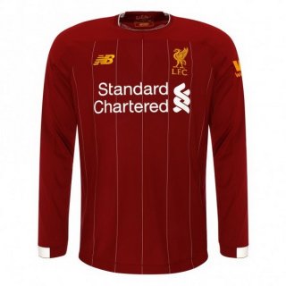 Maillot Liverpool Domicile ML 2019 2020 Rouge