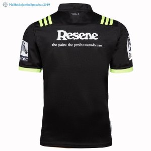 Maillot Rugby Hurricanes Exterieur 2018 Noir