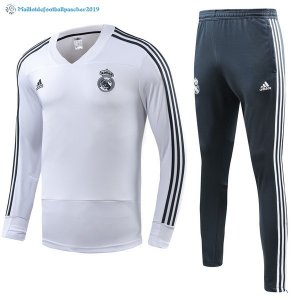 Survetement Real Madrid 2018 2019 Blanc