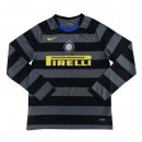 Thailande Maillot Inter Milan Third ML 2020 2021 Gris