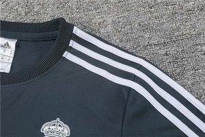 Survetement Real Madrid 2018 2019 Vert Gris