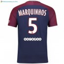 Maillot Paris Saint Germain Domicile Marquinhos 2017 2018