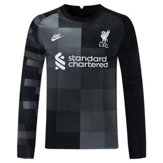 Thailande Maillot Liverpool Gardien ML 2021 2022 Noir Thailande Maillot Liverpool Gardien ML 2021 2022 Noir