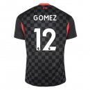 Maillot Liverpool NO.12 Gomez Third 2020 2021 Noir