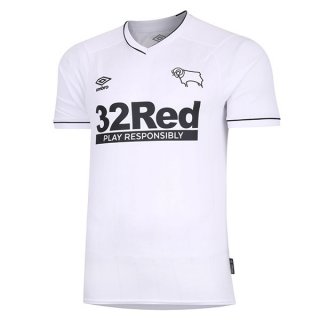 Thailande Maillot Derby County Domicile 2020 2021 Blanc