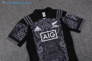 Maillot Rugby All Blacks Maori 2017 2018 Noir