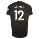 Maillot Liverpool NO.12 Gomez Third 2019 2020 Noir