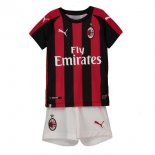 Maillot AC Milan Domicile Enfant 2018 2019 Rouge