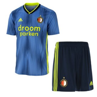 Maillot Feyenoord Rotterdam Exterieur Enfant 2019 2020 Bleu