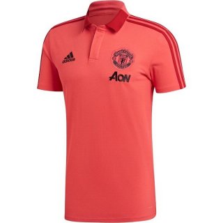 Polo Manchester United 2018 2019 Rouge Polo Manchester United 2018 2019 Rouge