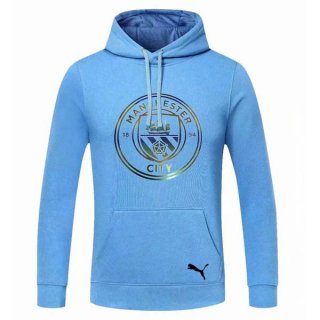 Sweat Shirt Capuche Manchester City 2020 2021 Bleu Sweat Shirt Capuche Manchester City 2020 2021 Bleu