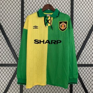 Thailande Maillot Manchester United Third ML Retro 1992 1994 Thailande Maillot Manchester United Third ML Retro 1992 1994