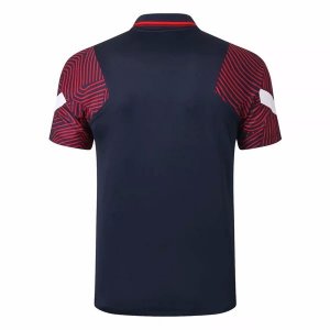 Polo Paris Saint Germain 2020 2021 Bleu Marine Rouge