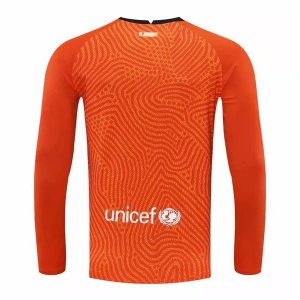 Maillot Barcelona Gardien ML 2020 2021 Orange