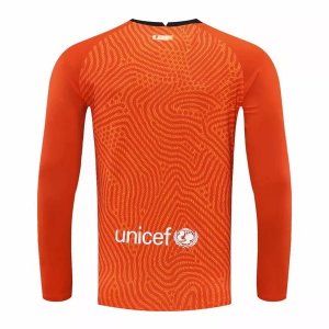 Maillot Barcelona Gardien ML 2020 2021 Orange