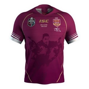 Maillot QLD Maroons Slater 2018 Rouge