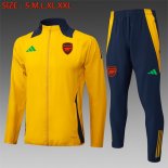 Survetement Arsenal 2025-2026 Jaune