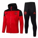 Survetement Manchester United 2020 2021 Rouge Noir