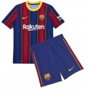 Maillot Barcelona Domicile Enfant 2020 2021 Bleu Rouge