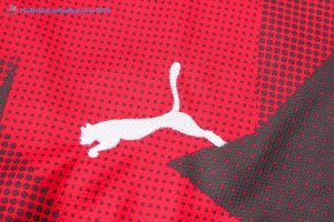 Maillot Entrainement Arsenal Ensemble Complet 2018 2019 Rouge Gris Marine