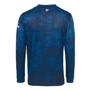 Thailande Maillot Arsenal Third ML 2020 2021 Bleu