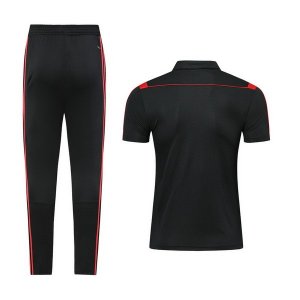 Polo Ensemble Complet Bayern Munich 2019 2020 Noir Rouge