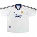 Thailande Maillot Real Madrid Replica Domicile Retro 1999 2000 Blanc