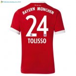 Maillot Bayern Munich Domicile Tolisso 2017 2018