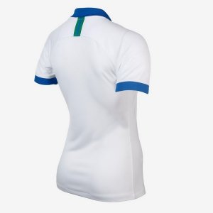 Maillot Brésil Exterieur Femme 2019 Blanc