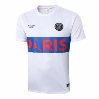 Entrainement Paris Saint Germain 2020 2021 Blanc Bleu