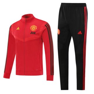 Survetement Manchester United 2020 2021 Rouge Noir Survetement Manchester United 2020 2021 Rouge Noir