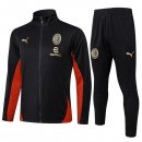 Survetement AC Milan 2025-2026 Noir Rouge