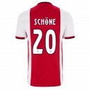 Maillot Ajax Domicile Schone 2019 2020 Rouge