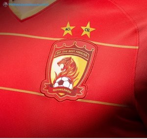 Maillot Evergrande Domicile 2018 2019 Rouge