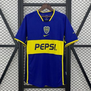 Thailande Maillot Boca Juniors Homr Retro 2002-2003