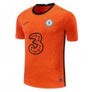 Thailande Maillot Chelsea Gardien 2020 2021 Orange