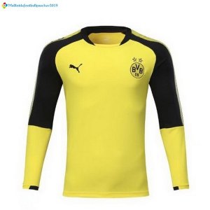 Survetement Borussia Dortmund 2017 2018 Noir Jaune Clair