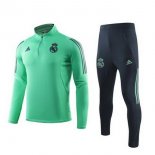 Survetement Real Madrid 2019 2020 Vert Noir