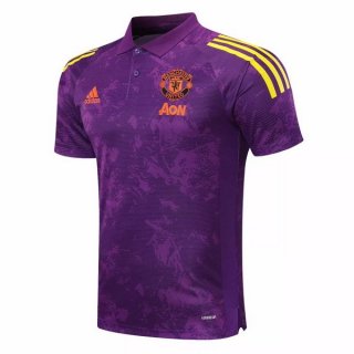 Polo Manchester United 2020 2021 Purpura Polo Manchester United 2020 2021 Purpura