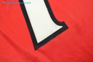 Maillot Manchester United Domicile ML Retro 1999 Rouge