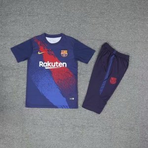 Entrainement Barcelona Ensemble Complet 2019 2020 Bleu Marine Rouge