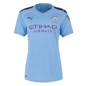 Maillot Manchester City Domicile Femme 2019 2020 Azul