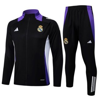 Survetement Real Madrid 2025-2026 Noir Purpura