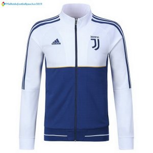 Survetement Juventus 2017 2018 Blanc Bleu