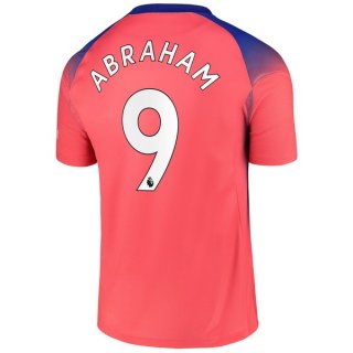 Maillot Chelsea NO.9 Abraham Third 2020 2021 Orange