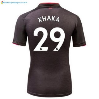 Maillot Arsenal Third Xhaka 2017 2018 Maillot Arsenal Third Xhaka 2017 2018