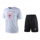 Entrainement Liverpool Ensemble Complet 2019 2020 Blanc Noir Rouge