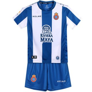 Maillot Espanyol Domicile Enfant 2018 2019 Bleu