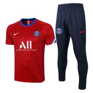 Entrainement Paris Saint Germain Ensemble Complet 2020 2021 Rouge Noir